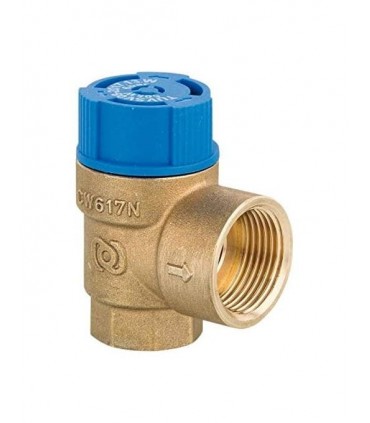 Sikkerhedsventil 10 bar 3/4"