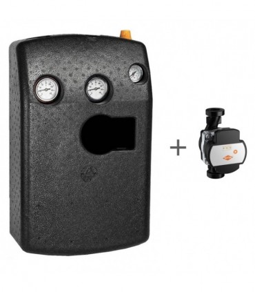 Grundfos solvarmestation med pumpe WITA