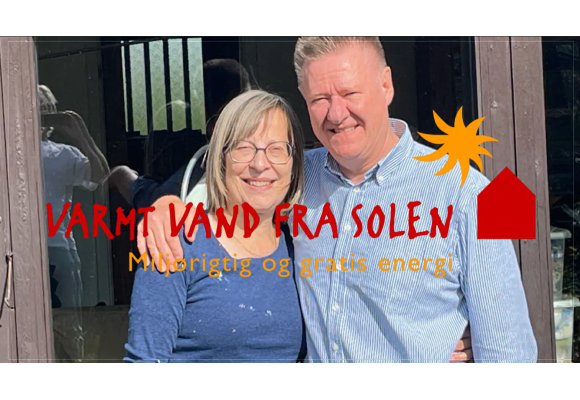Første solvarmeanlæg med solceller i Danmark